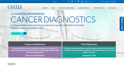 Desktop Screenshot of castlebiosciences.com